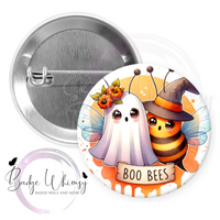 Boo Bees - Pin, Magnet or Badge Holder
