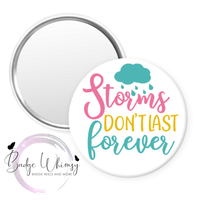 Mental Health Awareness - 1.5 Inch Button - Set of 4 Magnets or Pins