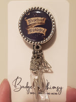 Mischief Managed - Fancy Retractable Badge Holder