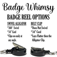 Phlebotomist Fancy Badge Reel Holder - 2 Colors Options - I Want Your Blood