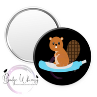Cooter Canoe - Pin, Magnet or Badge Holder - Watermark Removed on Finished Product