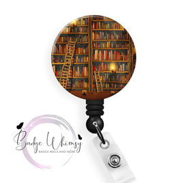 I Love Books - Library - Pin, Magnet or Badge Holder