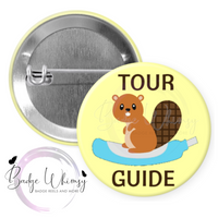 Cooter Canoe Tour Guide - Nurse - Pin, Magnet or Badge Holder - Watermark Removed on Finished Product