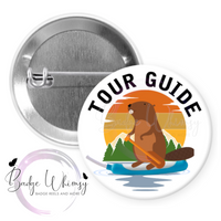 Cooter Canoe Tour Guide - Nurse - Pin, Magnet or Badge Holder - Watermark Removed on Finished Product