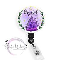 Crystal Hoarder - Pin, Magnet or Badge Holder