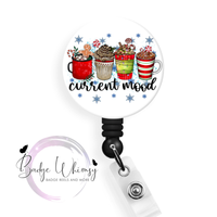Christmas Current Mood - Pin, Magnet or Badge Holder