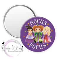 Hocus Pocus - Halloween - Pin, Magnet or Badge Holder