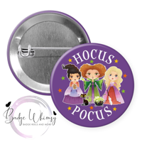 Hocus Pocus - Halloween - Pin, Magnet or Badge Holder