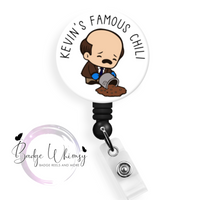 Kevin's Famous Chili - Pin, Magnet or Badge Holder