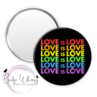 Purride - Love is Love - Cats - Themed - Set of 5 - Magnets or Pins