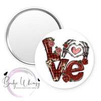 Love - Valentine - Pin, Magnet or Badge Holder