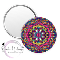 Beautiful Mandala Design - Pin, Magnet or Badge Holder