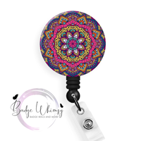 Beautiful Mandala Design - Pin, Magnet or Badge Holder