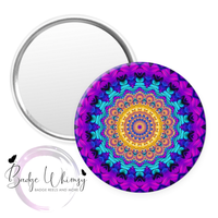 Beautiful Mandala Design - Pin, Magnet or Badge Holder