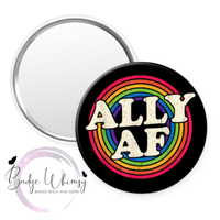 Pride - Ally - Love - Themed - Set of 5  - Choose Magnets or Pins