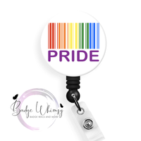 Pride Barcode - Pride Month - Pin, Magnet or Badge Holder