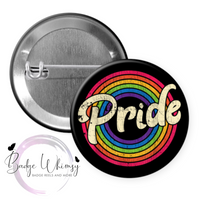 Pride - Love is Love - Themed - Set of 5 - Choose Magnets or Pins