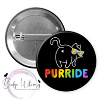 Purride - Love is Love - Cats - Themed - Set of 5 - Magnets or Pins