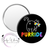 Purride - Love is Love - Cats - Themed - Set of 5 - Magnets or Pins