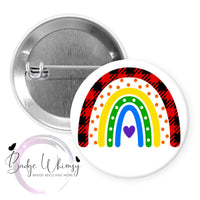 Boho Rainbow - Pin, Magnet or Badge Holder