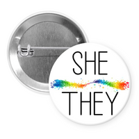 My Pronouns Are - Many to Choose From - 1.5 Inch Button Pin