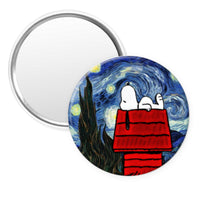 Starry Night - Pin, Magnet or Badge Holder