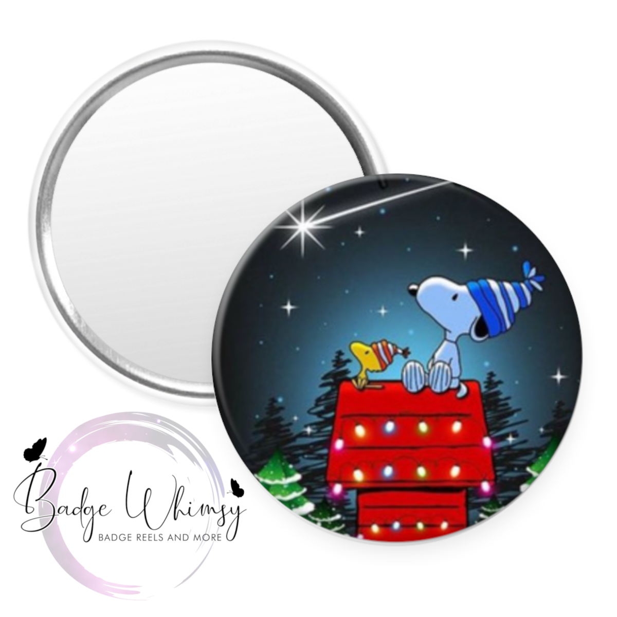 Christmas Star - Pin, Magnet or Badge Holder