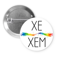 My Pronouns Are - Many to Choose From - 1.5 Inch Button Pin