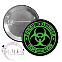 Zombie Outbreak Response Team - Pin, Magnet or Badge Holder
