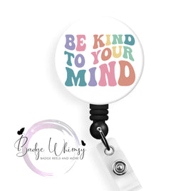 Awareness/Mental Health - Pins, Magnets or Badge Reels