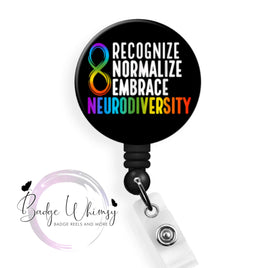 Neurodiversity/Autism - Pins, Magnets or Badge Reels
