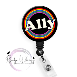 Ally - Pride  - Pin, Magnet or Badge Holder
