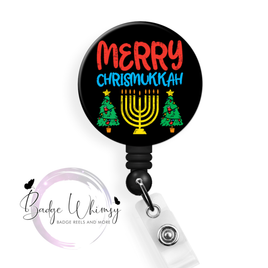 Merry Chrismukkah - Pin, Magnet or Badge Holder