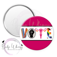 Vote - Women's Rights - Pin, Magnet or Badge Holder