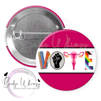 Vote - Women's Rights - Pin, Magnet or Badge Holder