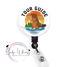 Cooter Canoe Tour Guide - Nurse - Pin, Magnet or Badge Holder - Watermark Removed on Finished Product