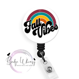 Fall Vibes - Pin, Magnet or Badge Holder