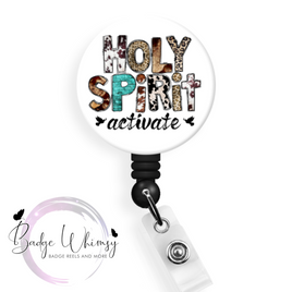 Holy Spirit Activate - Pin, Magnet or Badge Holder