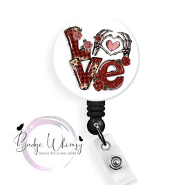 Love - Valentine - Pin, Magnet or Badge Holder