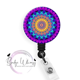 Beautiful Mandala Design - Pin, Magnet or Badge Holder