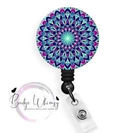 Beautiful Mandala Design - Pin, Magnet or Badge Holder