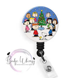 Merry Christmas - Pin, Magnet or Badge Holder