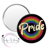 Pride Retro - Pin, Magnet or Badge Holder