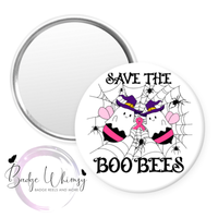 Save the Boo Bees - Pin, Magnet or Badge Holder