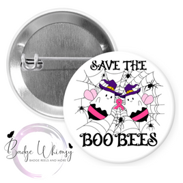 Save the Boo Bees - Pin, Magnet or Badge Holder