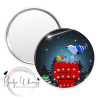 Christmas Star - Pin, Magnet or Badge Holder