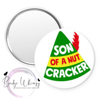 Elf Inspired Christmas - Set of 4 - Choose Magnets or Pins