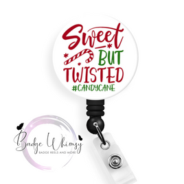 Christmas - Sweet But Twisted - Pin, Magnet or Badge Holder
