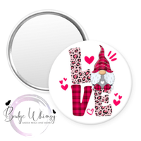 Love Gnomes Valentine - Pin, Magnet or Badge Holder
