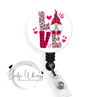 Love Gnomes Valentine - Pin, Magnet or Badge Holder
